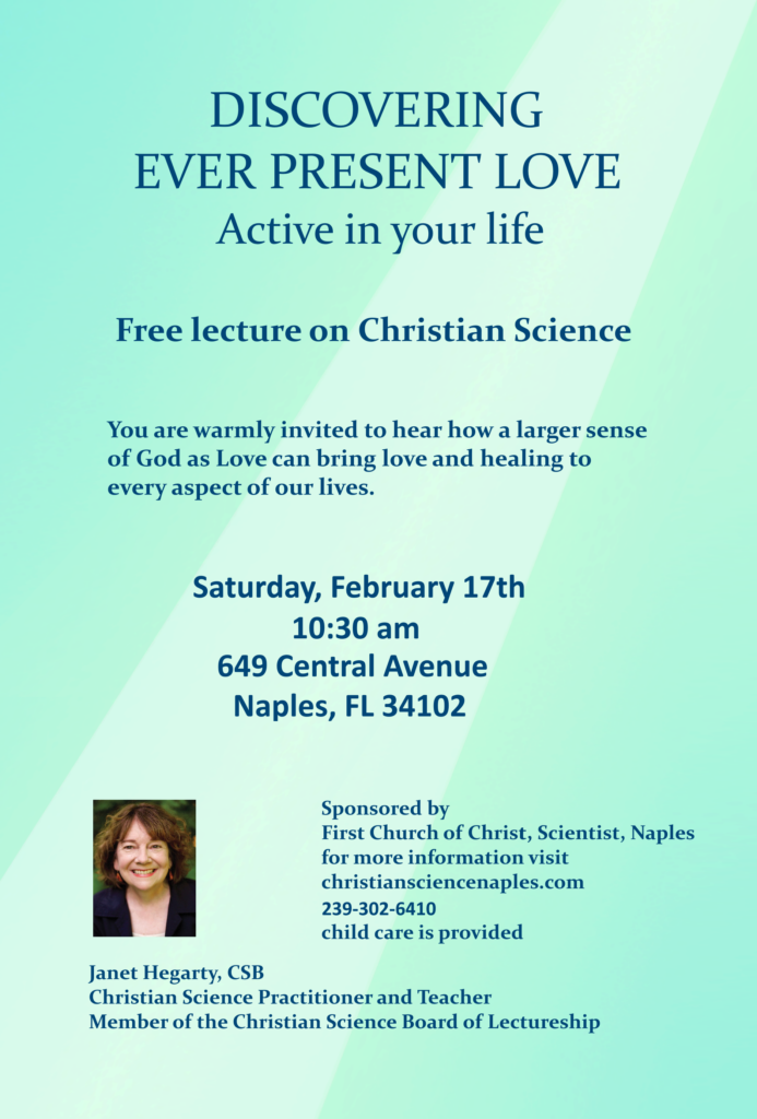 upcoming Lecture in February flyer