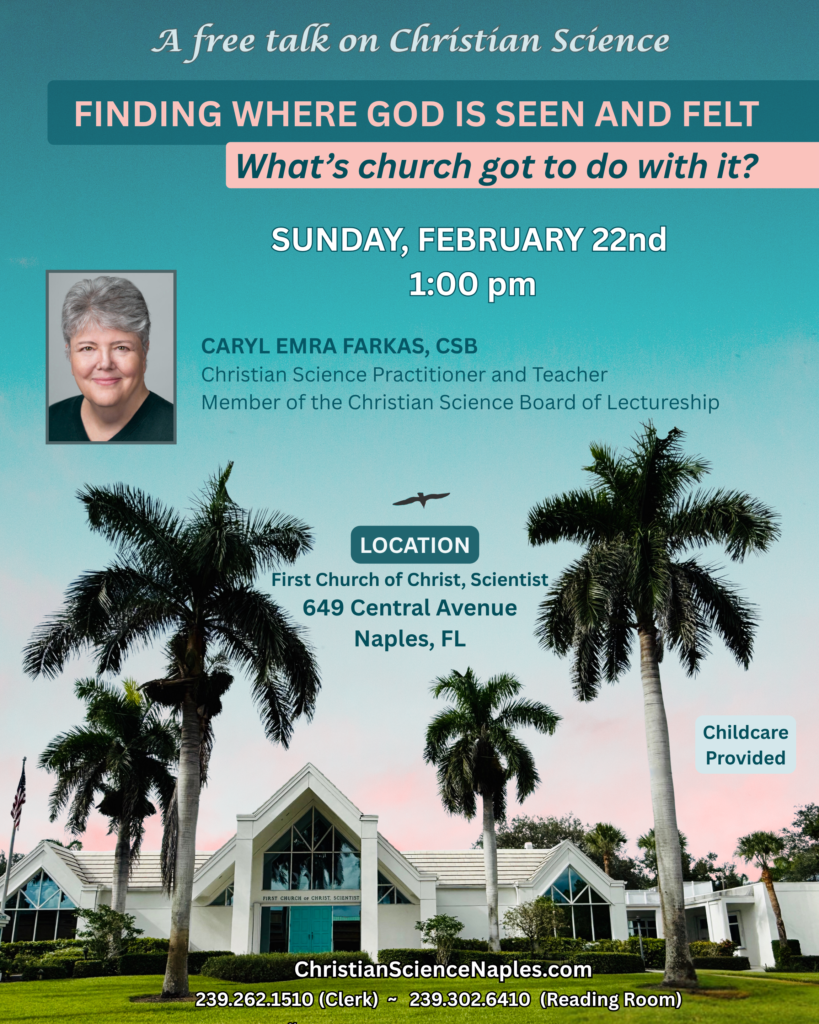 Finding where God is seen and felt